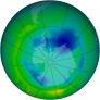 Antarctic Ozone 2010-08-21